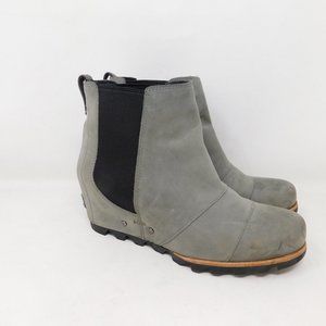 Sorel Joan Of Artic Chelsea Boots 9.5 Gray